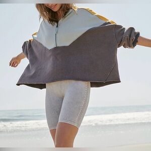 Free People Movement Split 1/2 Zip